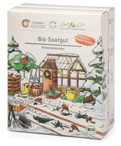 Saat & Gut Saatgut-Adventskalender Bio-Gemüsesamen Discount