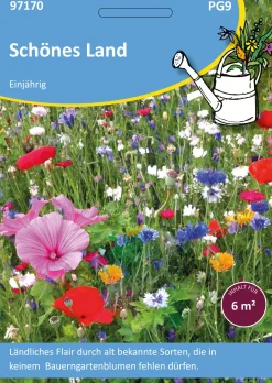 Samen-Fetzer Saatgutmischung Sommerblumen aus dem Bauerngarten Hot