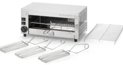 Milantoast Salamander Edelstahl mit Aufwärmgitter New