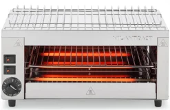 Milantoast Salamander Edelstahl mit Aufwärmgitter New