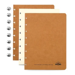 Manufactum Satz Atoma Texondeckel A4 breit Braun