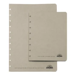 Manufactum Satz Atoma Texondeckel A5 breit Grau Hot
