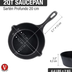 Victoria Saucentopf Gusseisen Hot