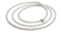 Ménard Sautoir-Kette Süßwasserperlen