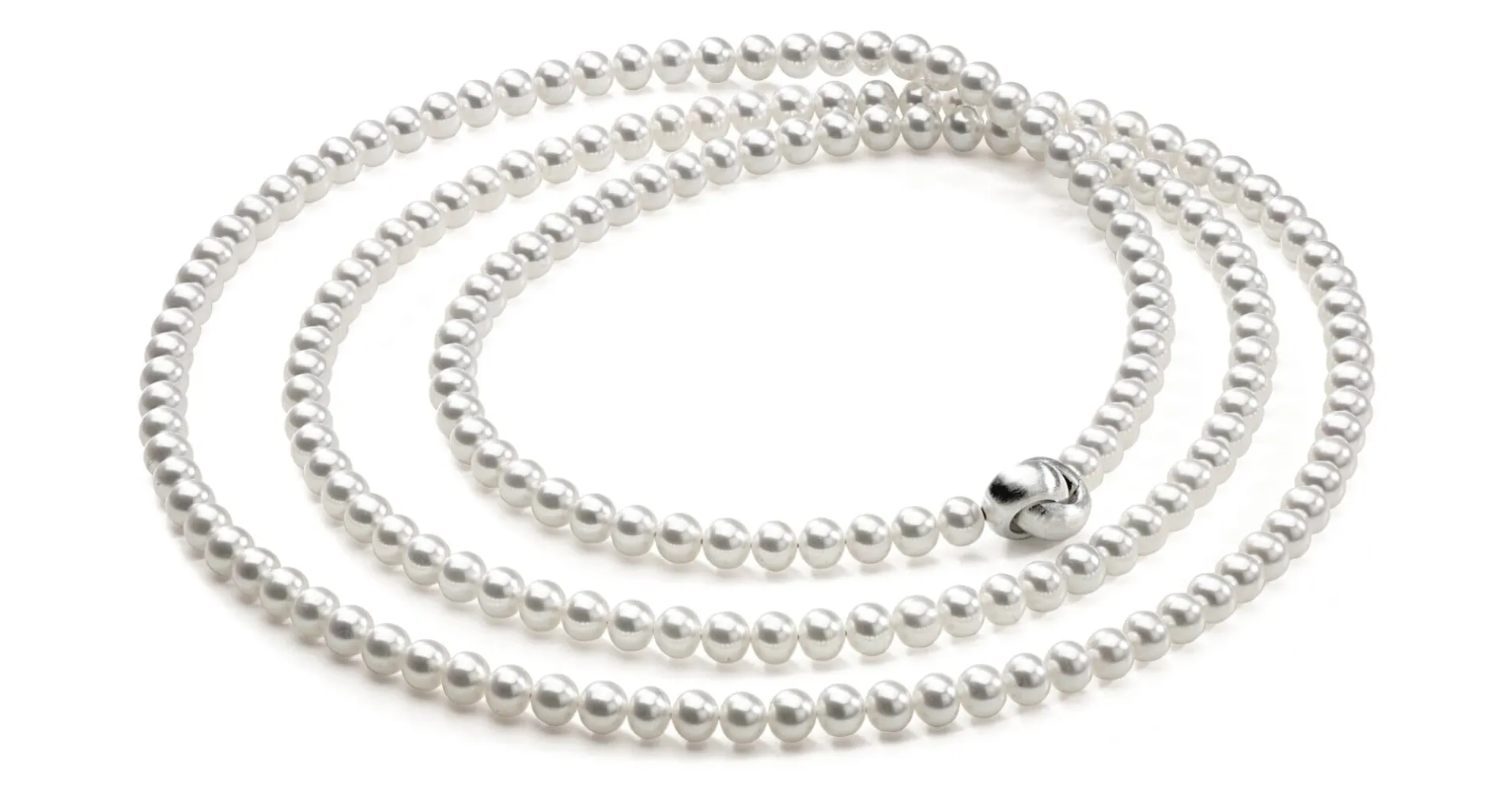Ménard Sautoir-Kette Süßwasserperlen