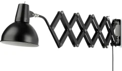 STILETTO DESIGN VERTReiB Scherenwandleuchte Schwarz New