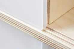 irion Schieber zu Sideboard , flach Weiß New