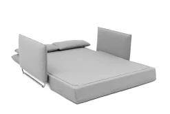 Softline Schlafsofa Cord Hellgrau Online