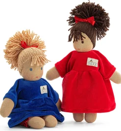 Kösener Spielzeug Manufaktur Schlenkerpuppe Lotte Rot Online