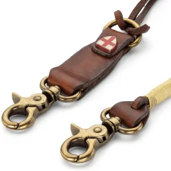 Blue de Gênes Schlüsselanhänger Rindleder Braun Best