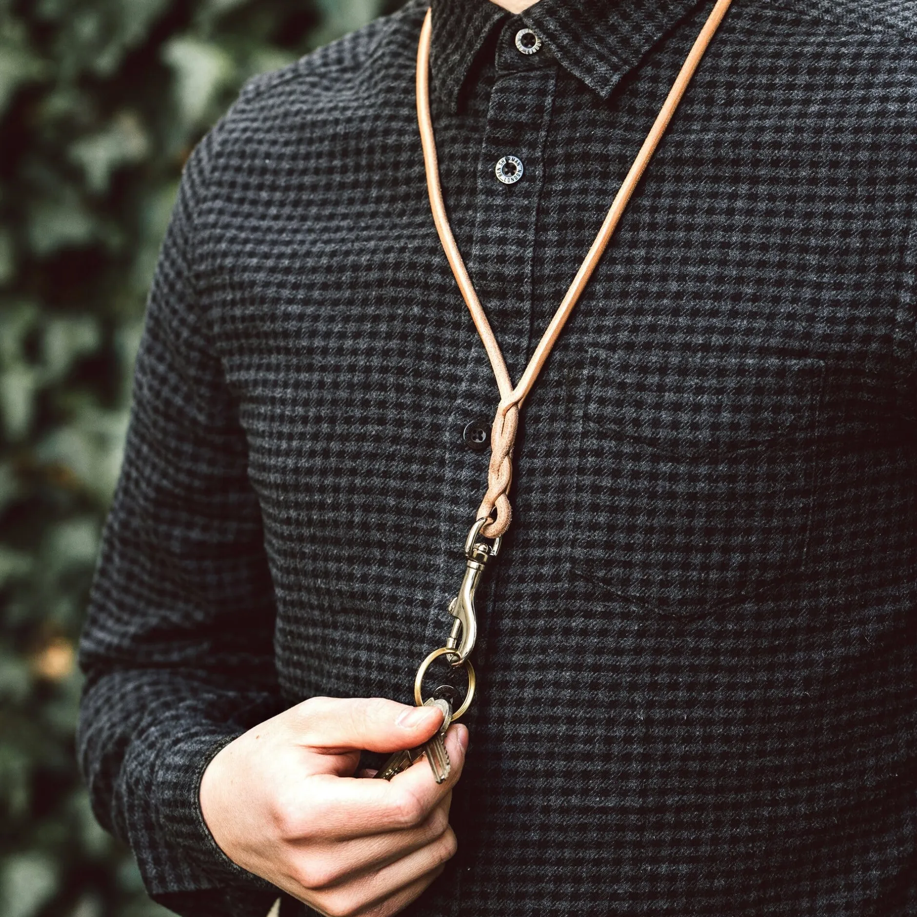 Sejr Copenhagen Schlüsselband Leder Natur Online