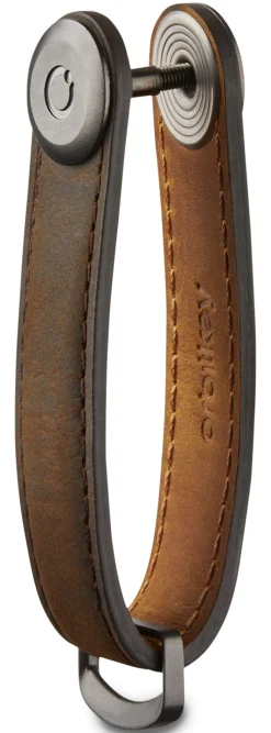 Orbitkey Schlüsselsammler Dunkelbraun