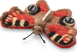 Én Gry & Sif Schmetterling Filz - Pfauenauge