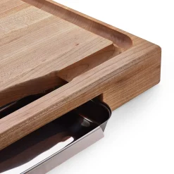 John Boos Schneidebrett mit Saftrille und Auffangschale Best