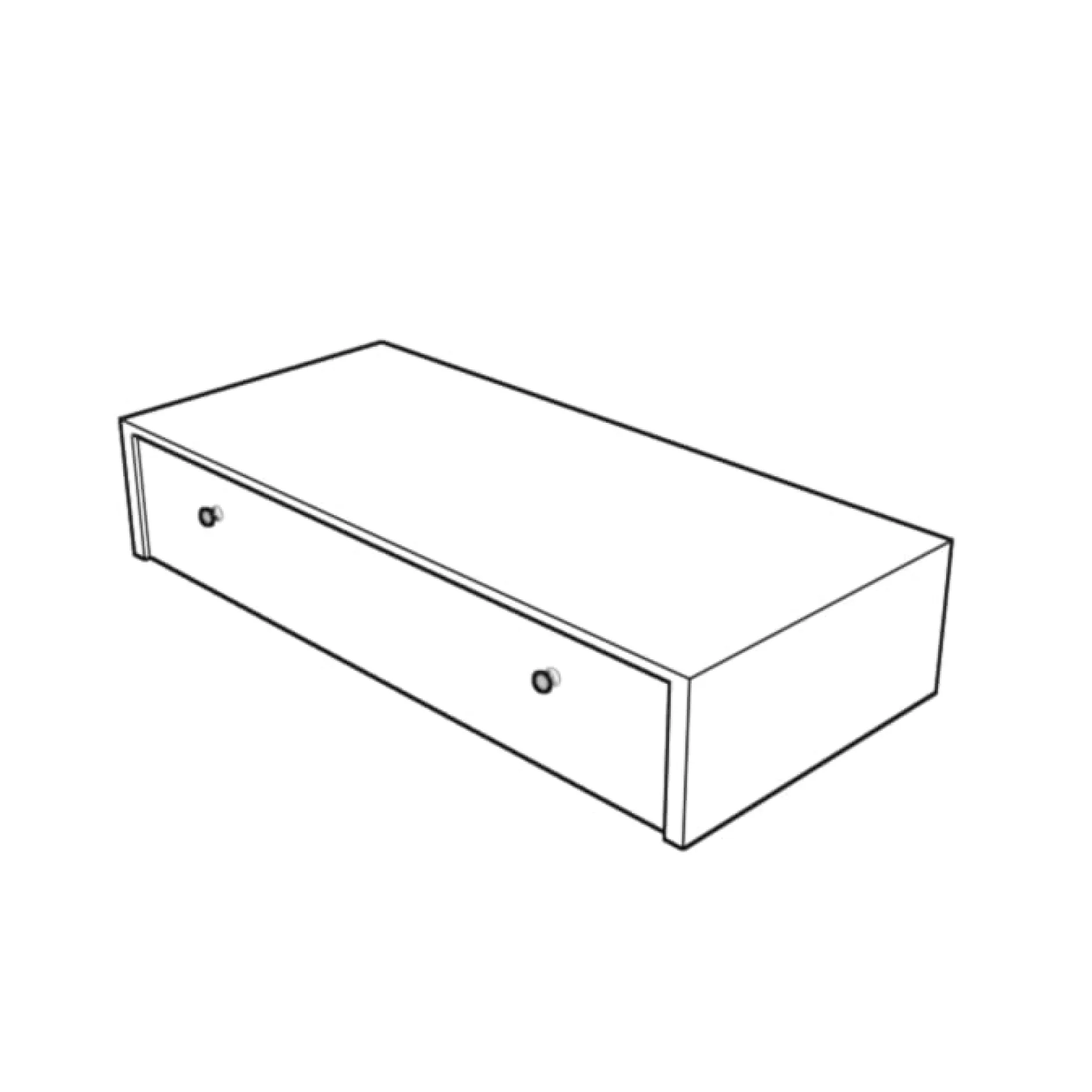 Shannon Schubkastenelement 40 Kirschbaumfarben Best