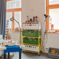 MAGAZIN Schubladenregal Stellage zwei Clearance