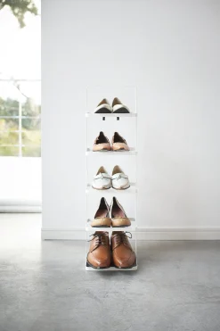 Yamazaki Schuhregal Tower Weiß Hot