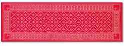 Ekelund Linneväveriet i. Horred Schwedischer Tischläufer rot 50 x 150cm Outlet