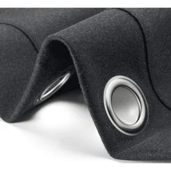 Gebrüder Mehler Schwerer Vorhang Streichgarnloden Anthrazit