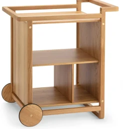 BREKA Servierwagen Eichenholz New