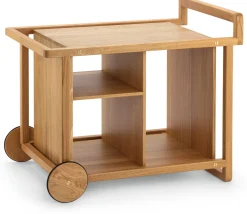 BREKA Servierwagen Eichenholz New