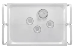 Servierwagen Valencia Weiß Hot