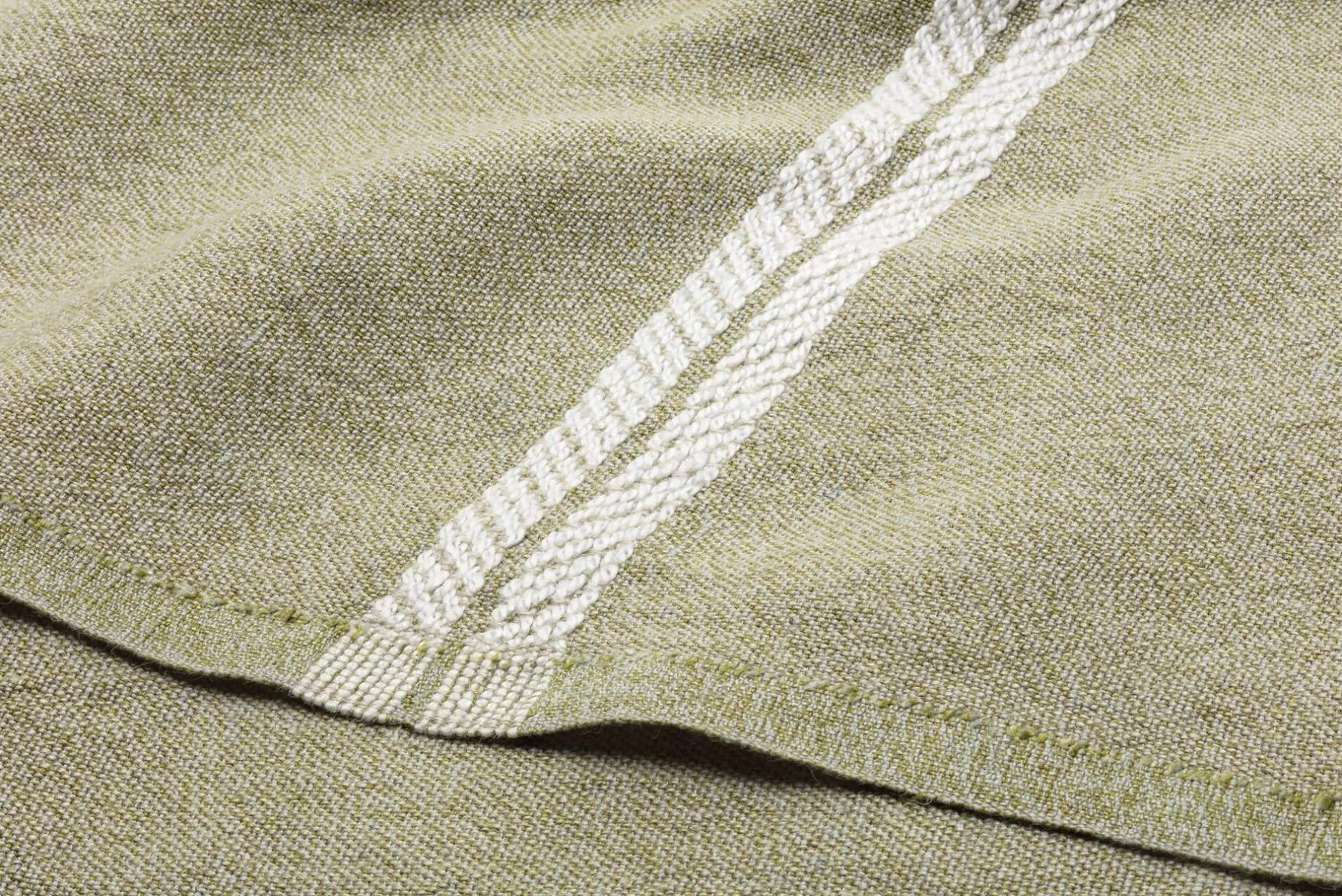 Lapuan Kankurit Serviette Leinen Melange Grün Hot