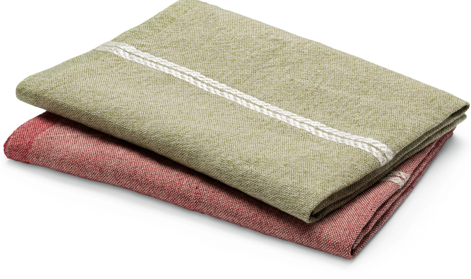 Lapuan Kankurit Serviette Leinen Melange Grün Hot