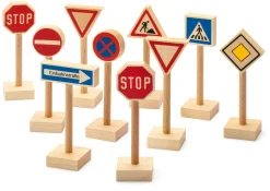 Christof Beck Spielwaren Set Verkehrsschilder