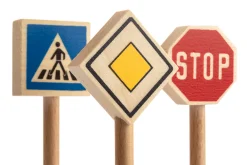 Christof Beck Spielwaren Set Verkehrsschilder