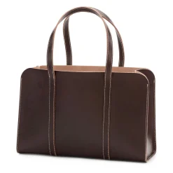 PB 0110 Shopper Rindleder Braun New