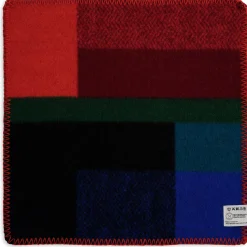 Røros Tweed Sitzdecke Bauhausstil Blau Sale