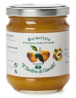 Consorzio il Tardivo di Ciaculli Sizilianischer Mandarinenfruchtaufstrich New