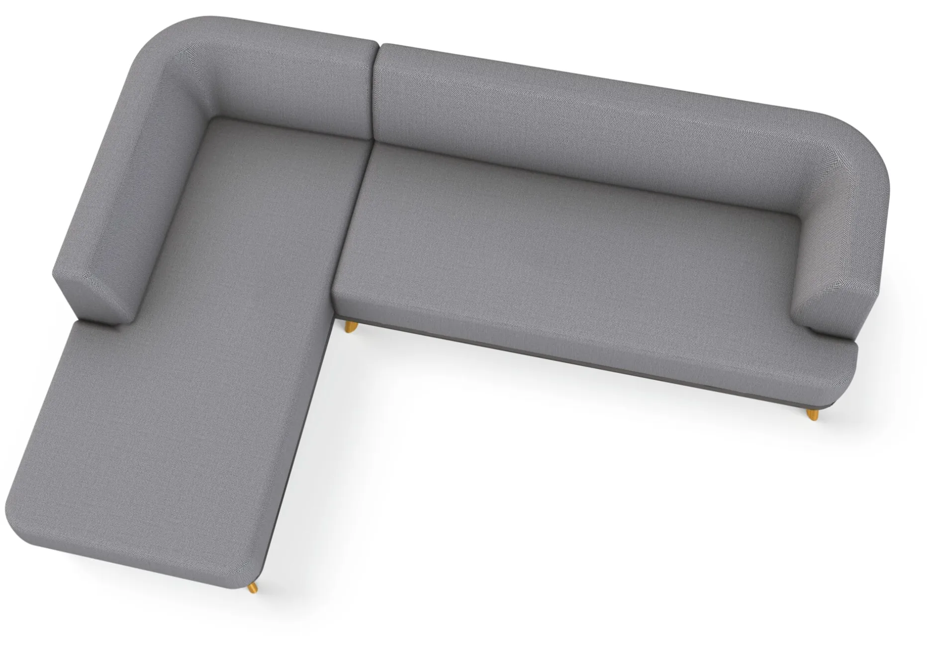 Sinn Living Sofa-Kombination Linnea Schurwolle und Leder Outlet