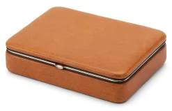 F. Hammann Spielkartenetui Rindleder