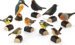 Wildlife Garden Star Lindenholz handgeschnitzt Outlet