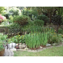 melabel® Steckzaun Stahlstäbe 1 m Discount