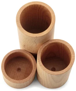 e + m Holzprodukte Stifte- und Utensilienköcher Buchenholz Online