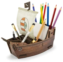 Werkhaus Stiftebox Piratenschiff Best