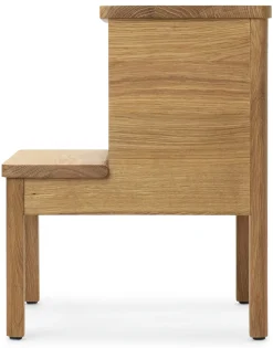 Form & Refine Stufenhocker Eichenholz Clearance