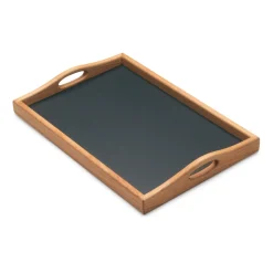 Manufactum Tablett Kirschbaumholz mit Linoleumfläche Discount