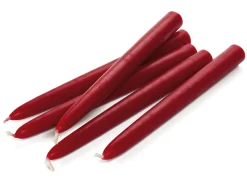 Lebensgemeinschaft Höhenberg e.V. Tafelkerzen Bienenwachs rot Clearance