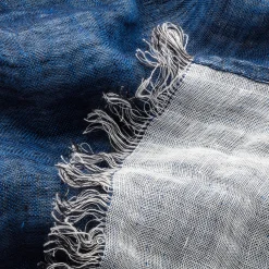 Lino Stilius Tagesdecke Leinen Doubleface