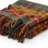 Tweedmill Textiles Tartan-Schurwolldecke Antique Buchanan Hot