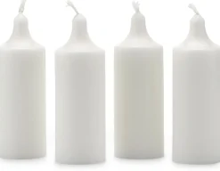 Liljeholmens Stearinfabriks Teelichte gegossen hoch weiß Hot