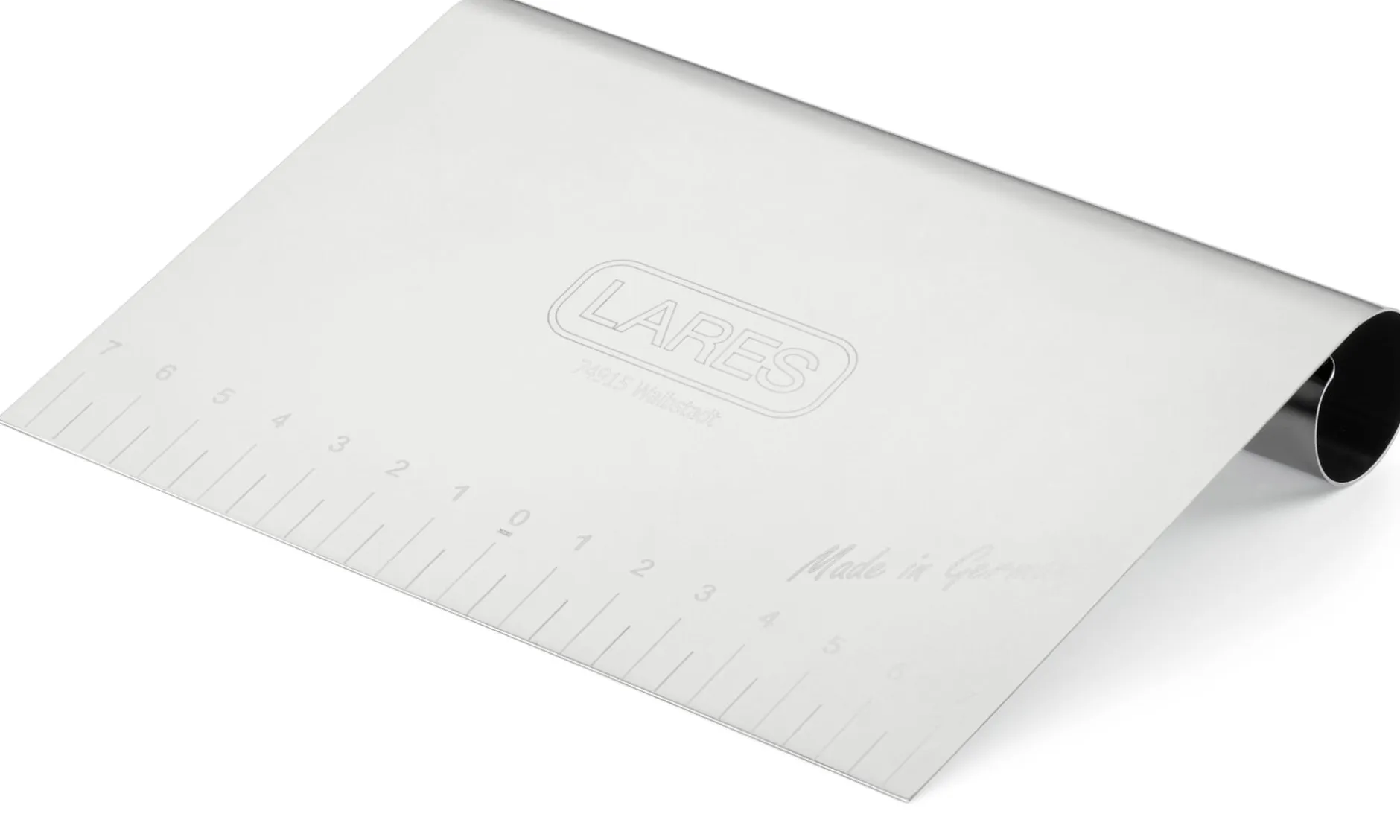 LARES Blechwarenfabrikation Teigkarte Edelstahl Hot