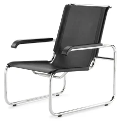 Thonet Stahlrohrsessel S 35 Kernleder L Sale