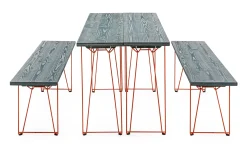 MAGAZIN Tisch und Bank BTB Platte Hot