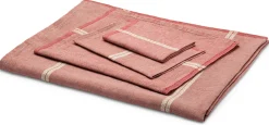 Lapuan Kankurit Tischdecke Leinen Melange Rot