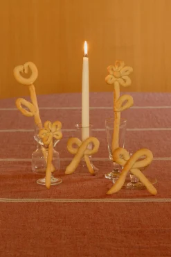 Lapuan Kankurit Tischdecke Leinen Melange Rot